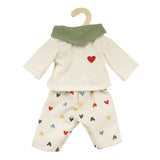 Puppen Cordhose Herz Konfetti 28-35cm