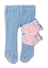 Strumpfhose mit Söckchen, Gr. 35-45 (1Stück)