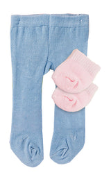 Strumpfhose mit Söckchen, Gr. 28-35 (1Stück)