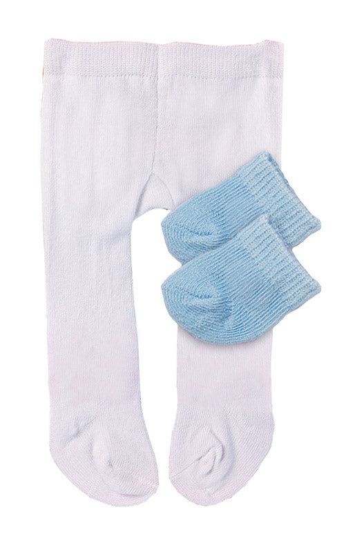 Strumpfhose mit Söckchen, Gr. 28-35 (1Stück)