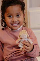 Mini Stoffpuppe Julia - 10cm
