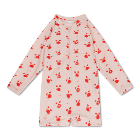 UV-Einteiler für Kinder mit Oh Crab-Print und UV-Schutz LSF 50+