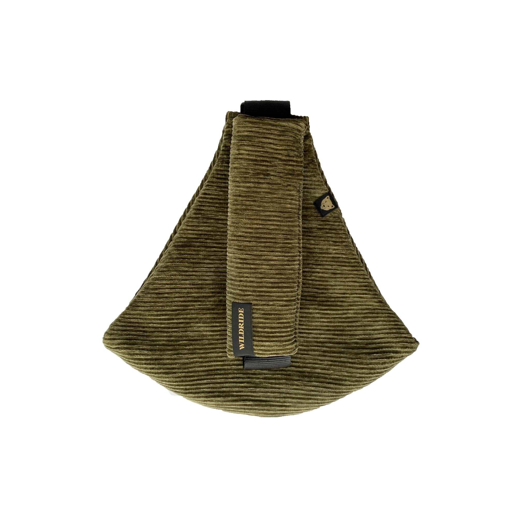 Kindertrage Premium Cord/ Olive