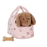Plüschhund Jackie in Tasche