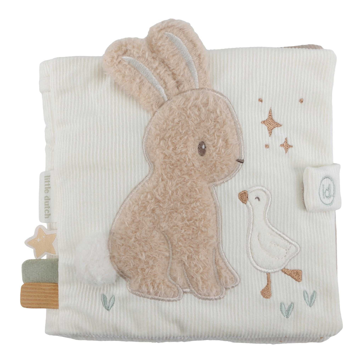 Stoffbuch mit Aktivitäten/ Newborn Naturals