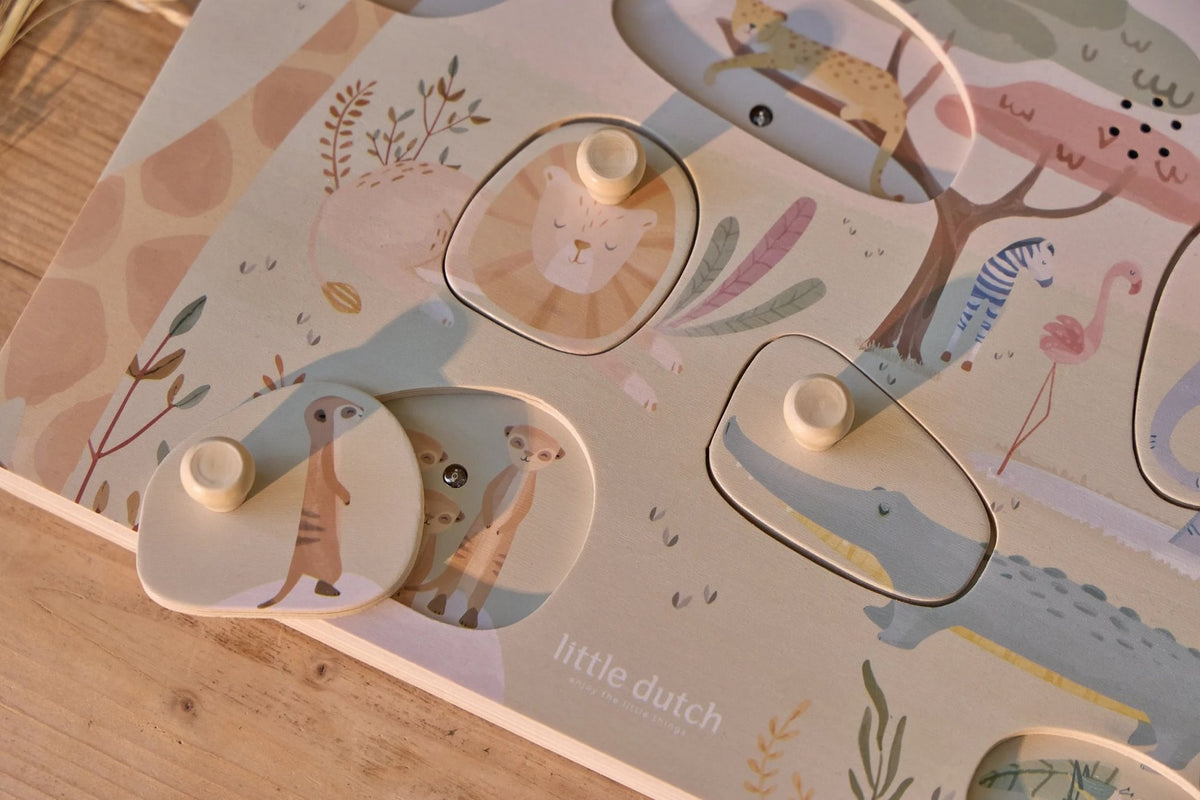 Sound Greif Puzzle  - Safari Friends