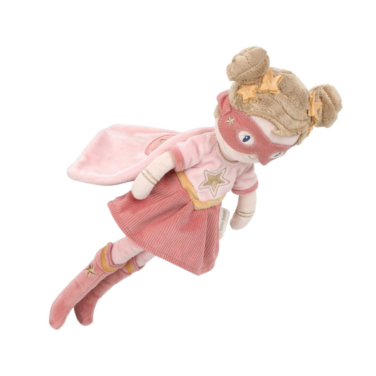 Kuschelpuppe Superheldin Rosa