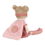 Kuschelpuppe Superheldin Rosa