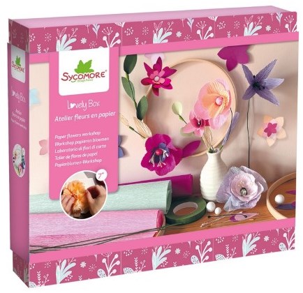 Bastelset - Blumen Dekoration