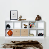 Wood Regal 5x2 mit Sockel