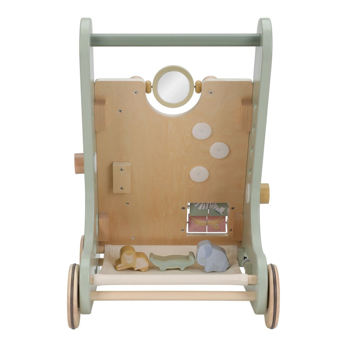 Aktivitäts-Gehwagen/ Grün