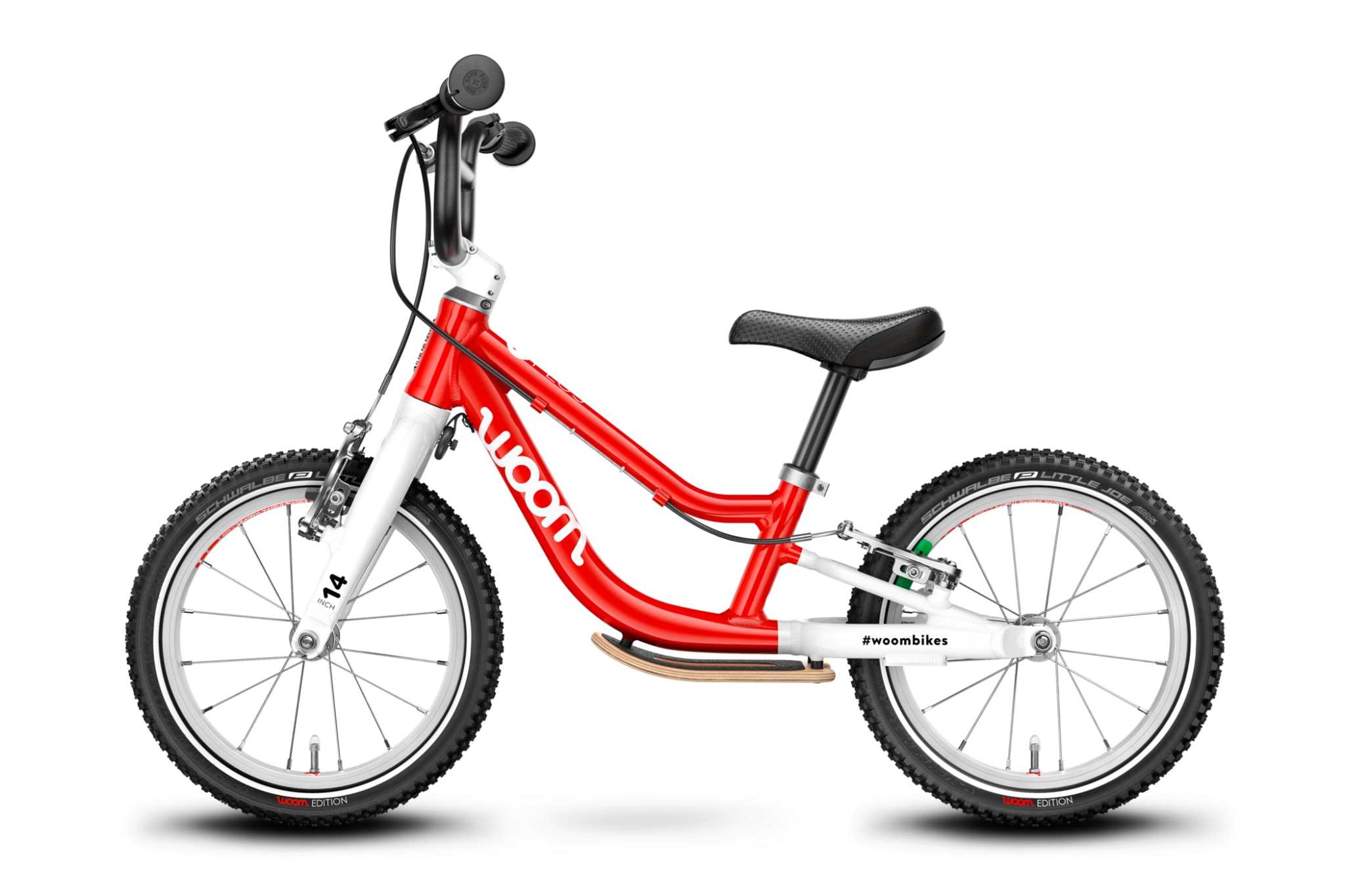 woom 1 plus Laufrad rot 14''